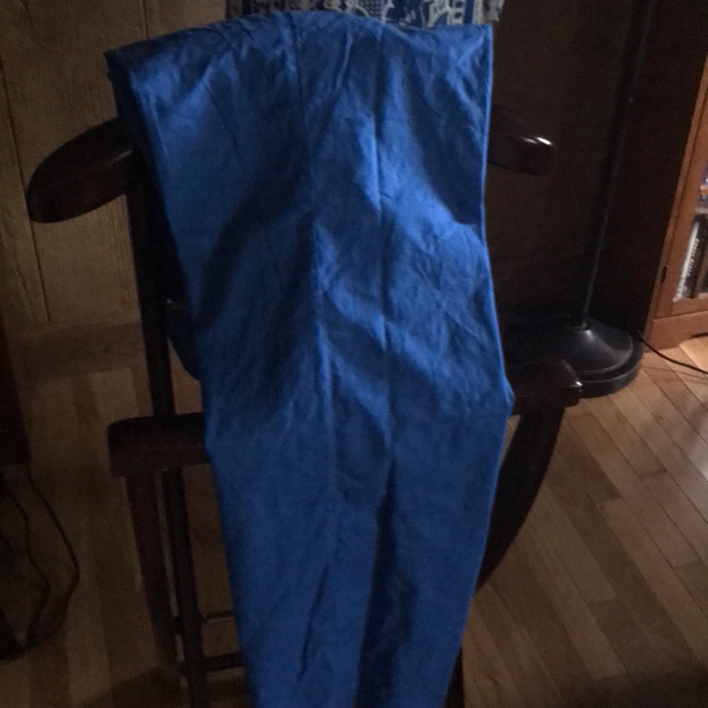 Beautiful blue linen pants.